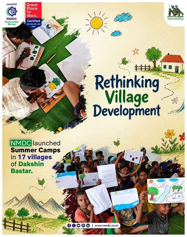 NMDC launches summer camps in Dantewada